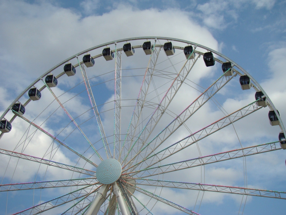 The Island - Great Smoky Mountain Wheel in Pigeon forge  RV Park Pigeon Forge 