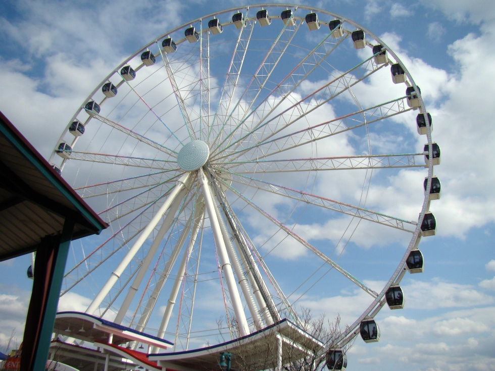 The Island - Great Smoky Mountain Wheel in Pigeon forge  RV Park Pigeon Forge 