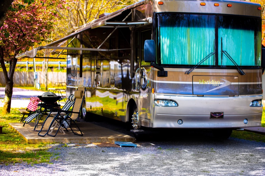 Creekside Rv Park Sites RV Park Pigeon Forge 